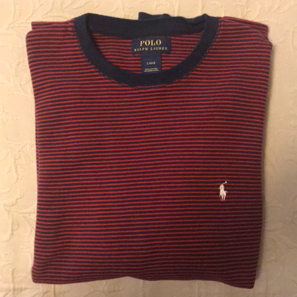 Ralph Lauren Men's Casual Pull Over Long Sleeve